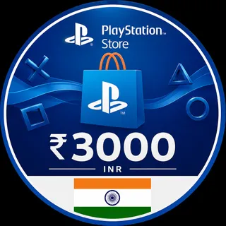 PlayStation PSN ₹3,000 INR Gift Card - India