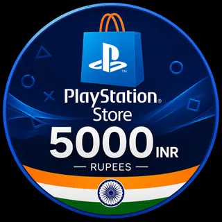 PlayStation PSN ₹5,000 INR Gift Card - India