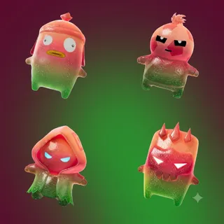 ALL NEW GUMMY SPRITES BUNDLE (EXEPT GUMMY GRIM)