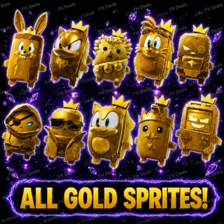 ALL GOLD SPRITES BUNDLE
