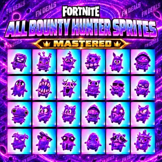ALL BOUNTY HUNTER SPRITES MASTERED BUNDLE