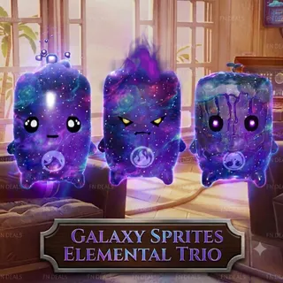 Galaxy Sprites Elemental Trio