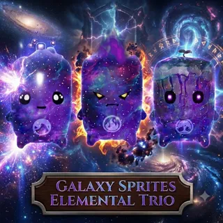 Galaxy Sprites Elemental Trio