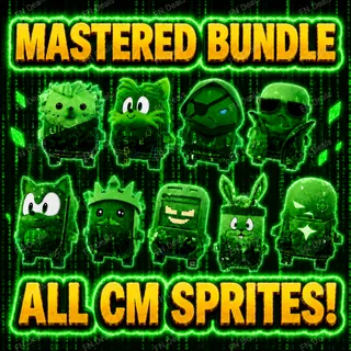 MASTERED CHEATMASTER SPRITES BUNDLE