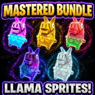 LLAMA SPRITES MASTERED BUNDLE