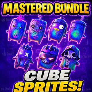 CUBE SPRITES MASTERED BUNDLE — CUBE ZP INCLUDED