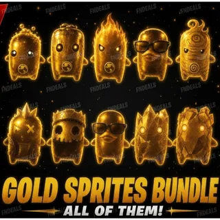 GOLD SPRITES BUNDLE