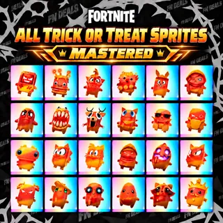 ALL TRICK OR TREAT SPRITES MASTERED BUNDLE