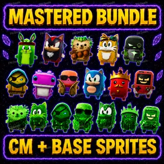 ALL CHEAT MASTER + BASE SPRITES MASTERED BUNDLE
