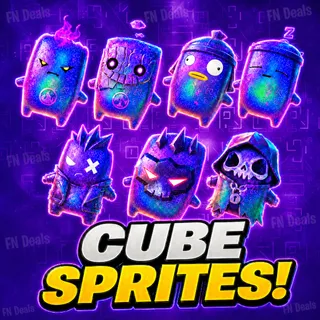CUSTOM MASTERED CUBE SPRITES BUNDLE