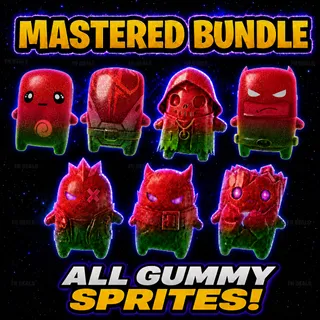 GUMMY SPRITES MASTERED BUNDLE