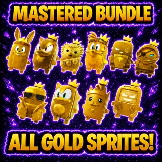 ALL NEW GOLD SPRITES MASTERED BUNDLE