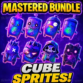CUBE SPRITES MASTERED BUNDLE — CUBE ZP INCLUDED