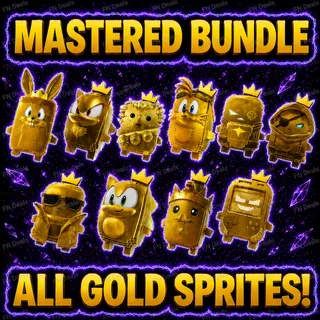 ALL NEW GOLD SPRITES MASTERED BUNDLE