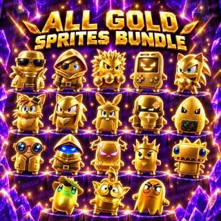 ALL GOLD SPRITES BUNDLE