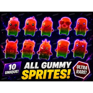 ALL GUMMY SPRITES BUNDLE