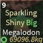 ✨SPARKLING SHINY BIG MEGALODON✨