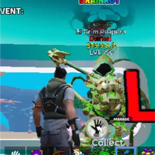steal the brainrot fortnite el grim reapero