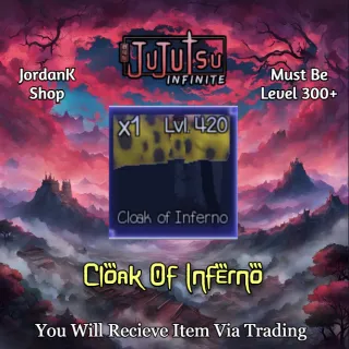 Cloak Of Inferno | Jujutsu Infinite