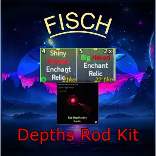 Hexed Relic & Abyssal Relic & Depths Key | FISCH