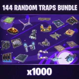 Save the World | x1000 Random Gr 144 Traps | Fortnite