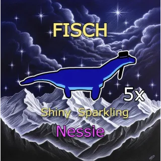 Fisch | 5x Shiny Sparkling Nessie 