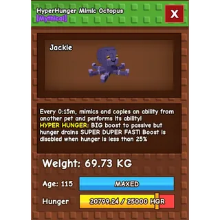 hyperhunger mimic 15S CD NO TOY