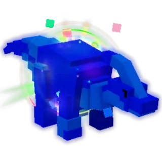 Rainbow Parasaurolophus hatch