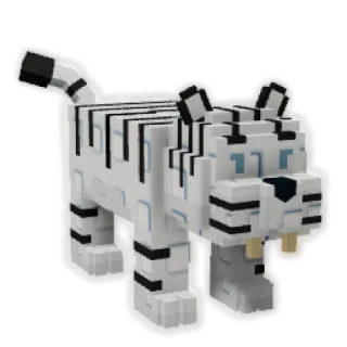 White Tiger grow a garden