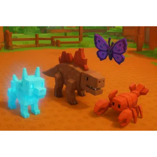 Bundle x1 BTF & x1 Spino & x1 Rb Lobstar & x1 Frozen C-Kit