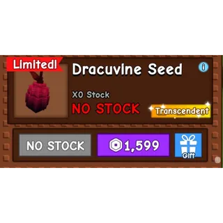 DRACUVINE SEED GROW A GARDEN