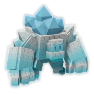 Festive Ice Golem