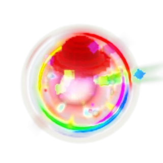 Rainbow hatched Shroomie