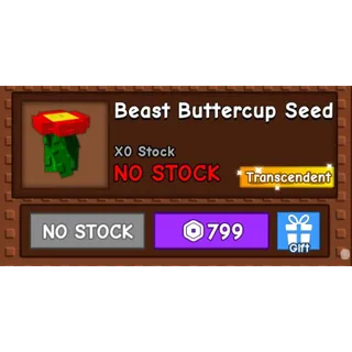 BEAST BUTTERCUP SEED - GROW A GARDE