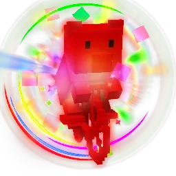 Rainbow Bear on Bike Hatch