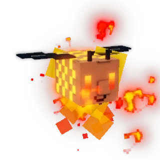 Flame Bee grow a garden