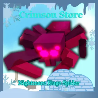 TITANIC NIGHTMARE SPIDER - GROW A GARDEN +84KG