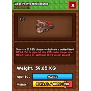 ‼️MEGA TITANIC‼️ PACHY 59.85KG ‼️Age 100