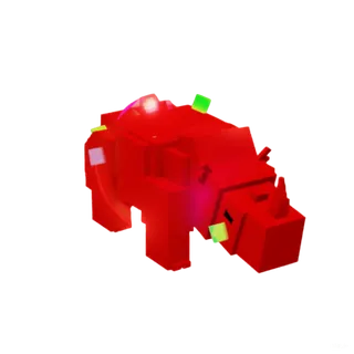 RAINBOW HATCHED RHINO