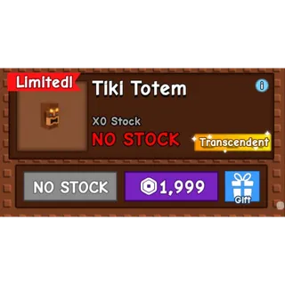 TIKI TOTEM SEED GROW A GARDEN