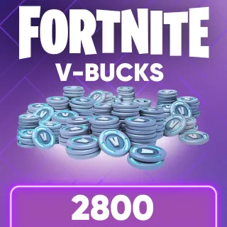 CHEAP V-BUCKS FORTNITE (2800 VBUCKS)