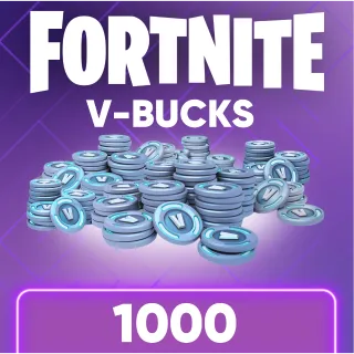 CHEAP V-BUCKS FORTNITE (1000 VBUCKS)