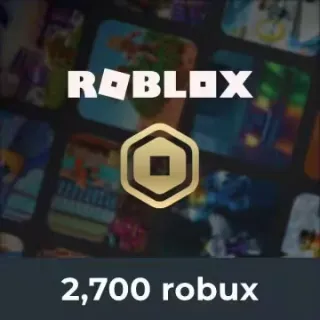 CHEAP ROBUX ROBLOX (2700 ROBUX)