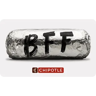 $100.00 USD Chipotle gift card