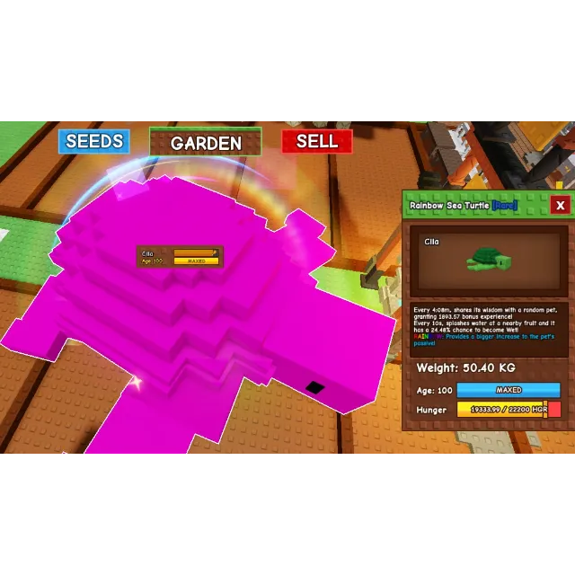 HUGE RAINBOW SEA TURTLE - Other Game Item - Gameflip