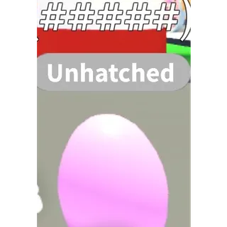 NAMED UNTOUCHED PINK EGG