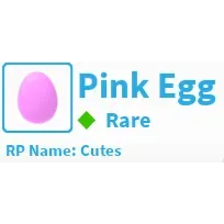 Named Pink Egg