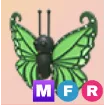 MFR GREEN BUTTERFLY