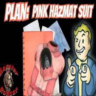 Pink Hazmat Suit