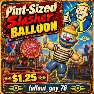 Pint-sized slasher balloon 